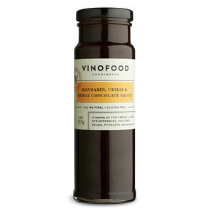 Vinofood Mandarin, Chilli & Shiraz Chocolate Sauce
