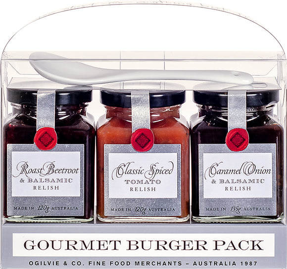 Gourmet Burger Trio Gift Pack