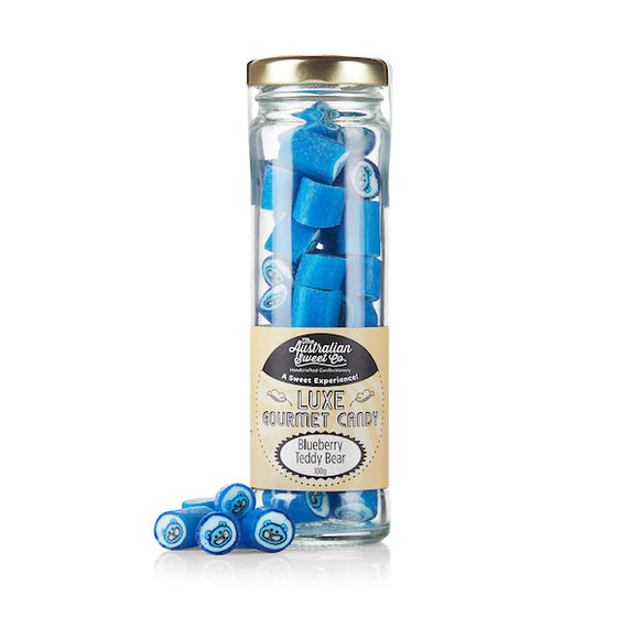 Luxe Gourmet Candy - Blueberry Teddy Bear